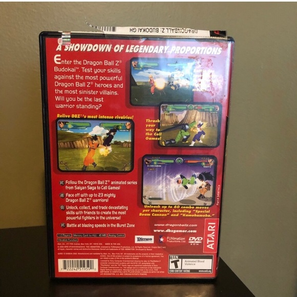 PS2 - Dragon Ball Z Budokai - Picture 3 of 3